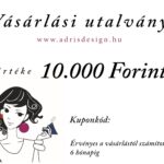 Ajándék utalvány vásárláshoz 10.000 Forint