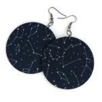Csillagképek MAXI textilfülbevaló